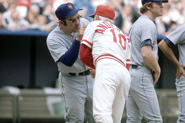 Yogi Berra and <br> Sparky Anderson